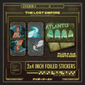 JOURNEY TO ATLANTIS STICKERS
