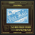 YULE BALL STICKER
