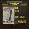 PEPPERMINT TOADS PRINT