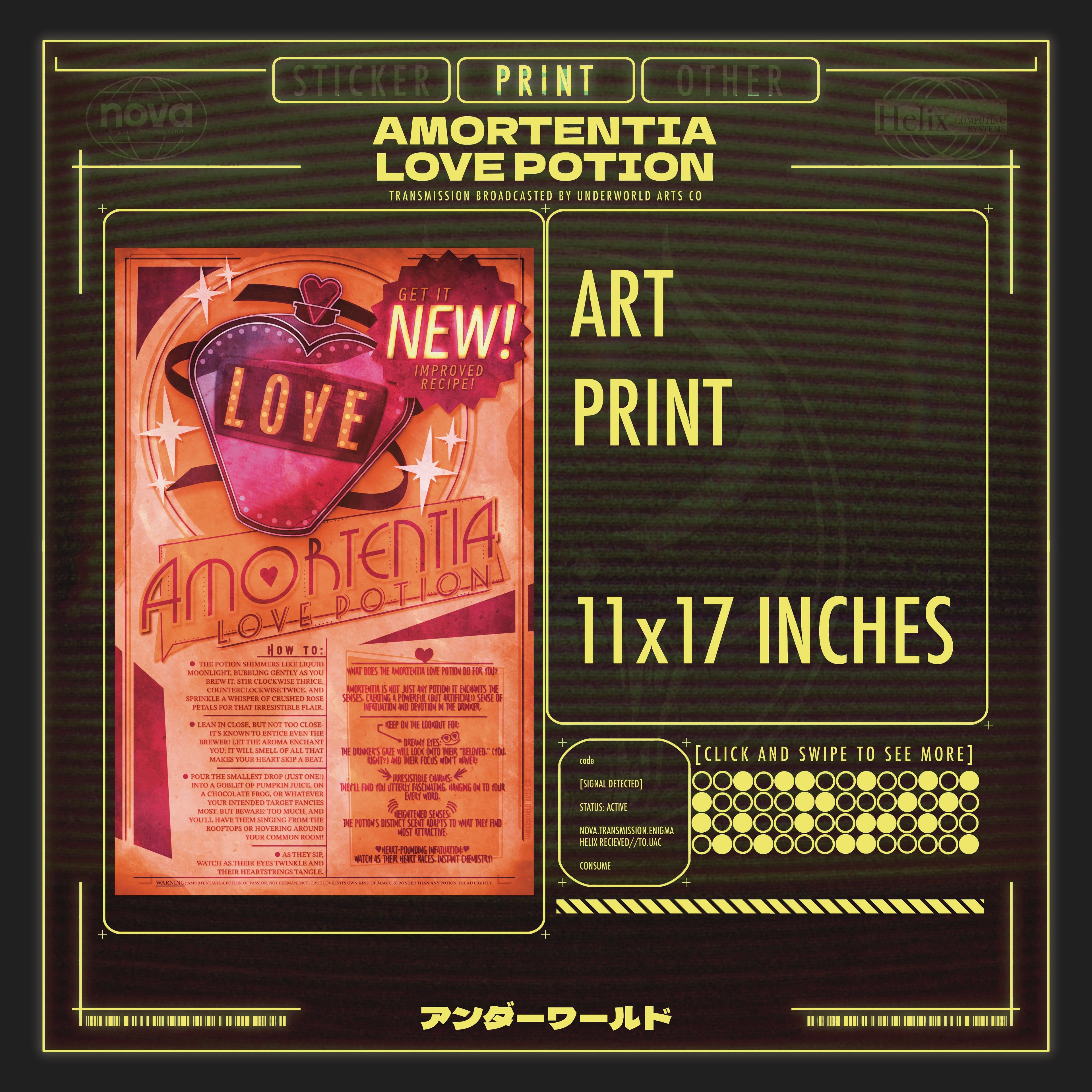AMORTENTIA PRINT