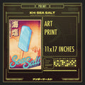 SEA SALT ICE CREAM PRINT