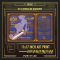 DREAM SWORD PRINT