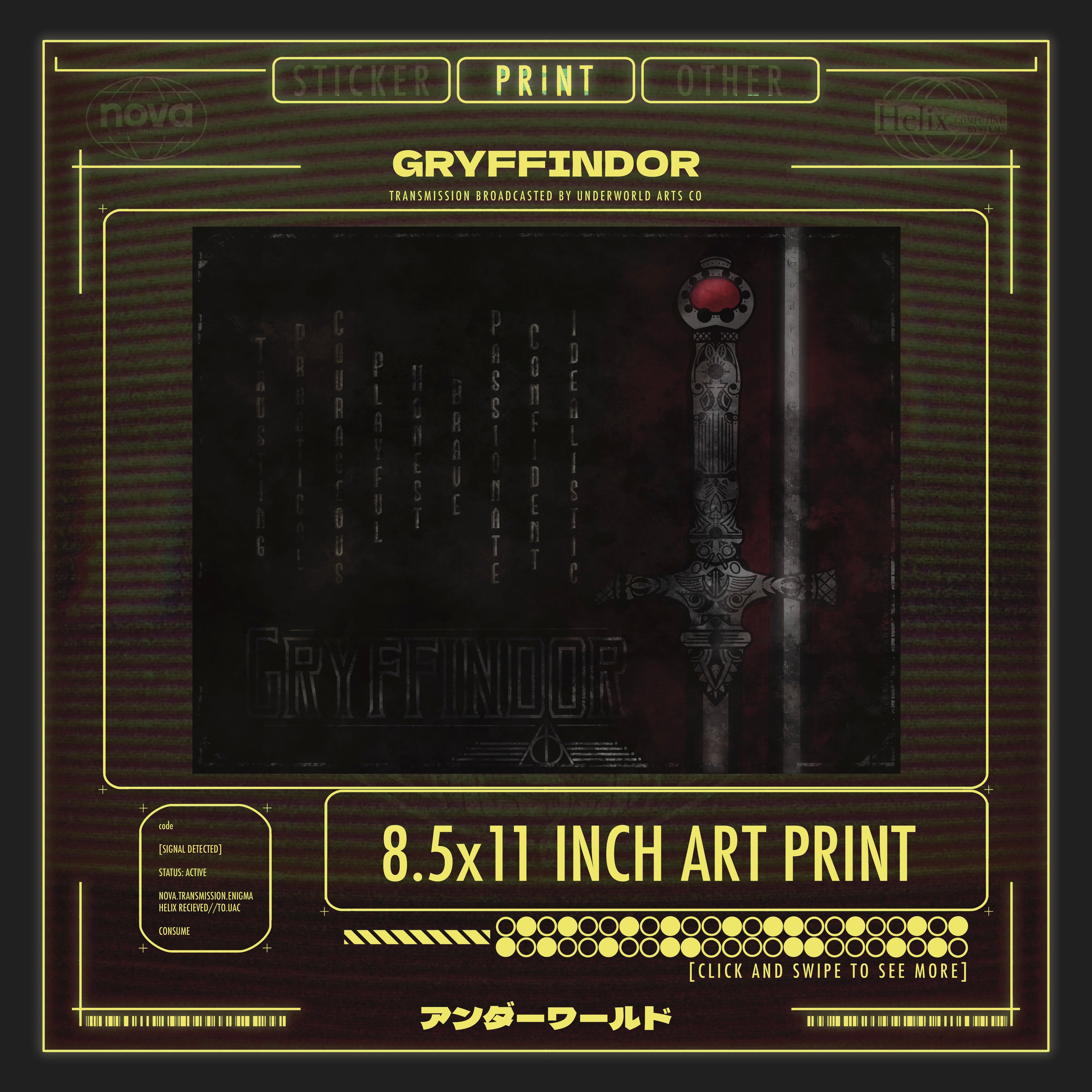 LION HOUSE PRINT