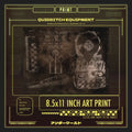 QUIDDITCH EQUIPMENT PRINT