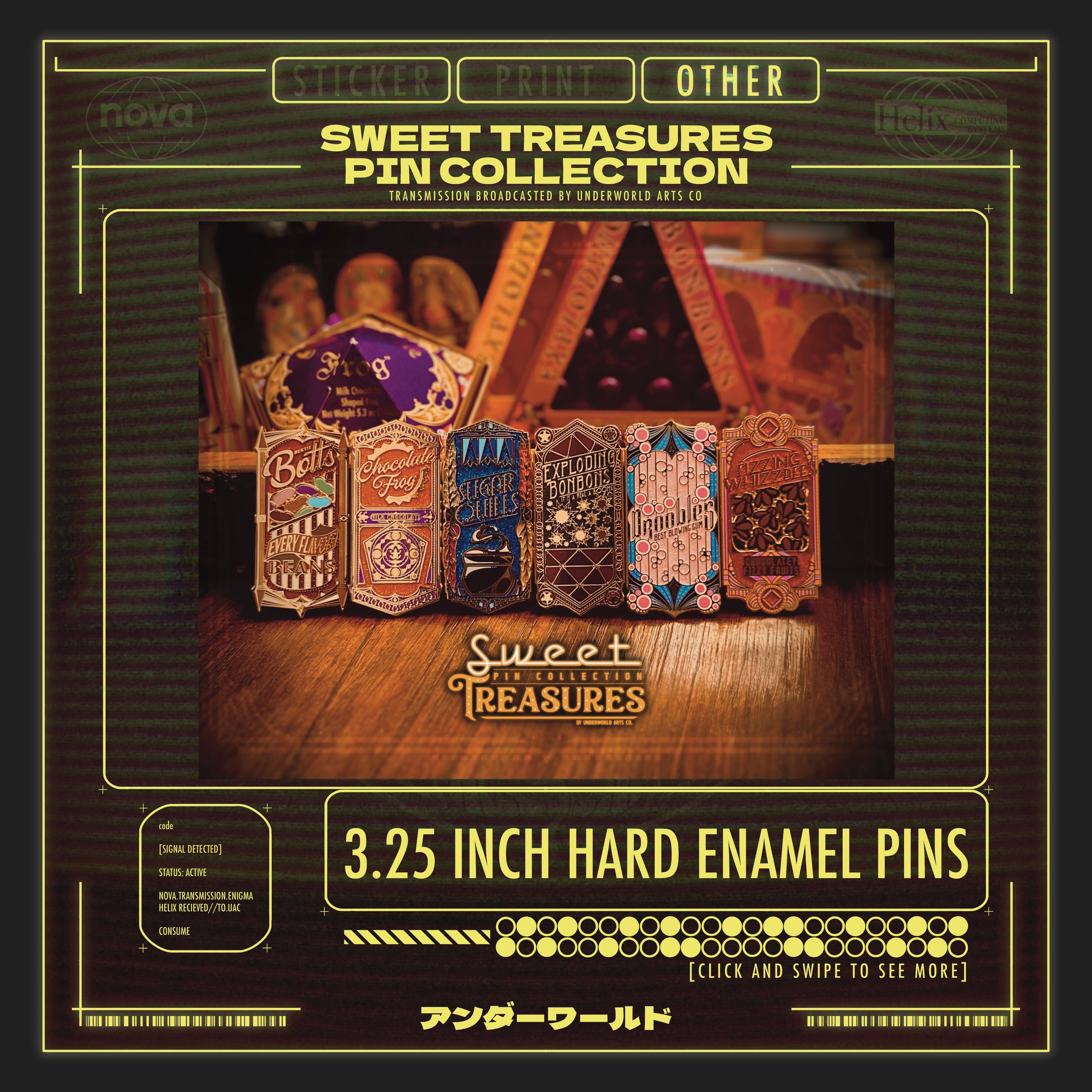 SWEET TREASURES PIN COLLECTION