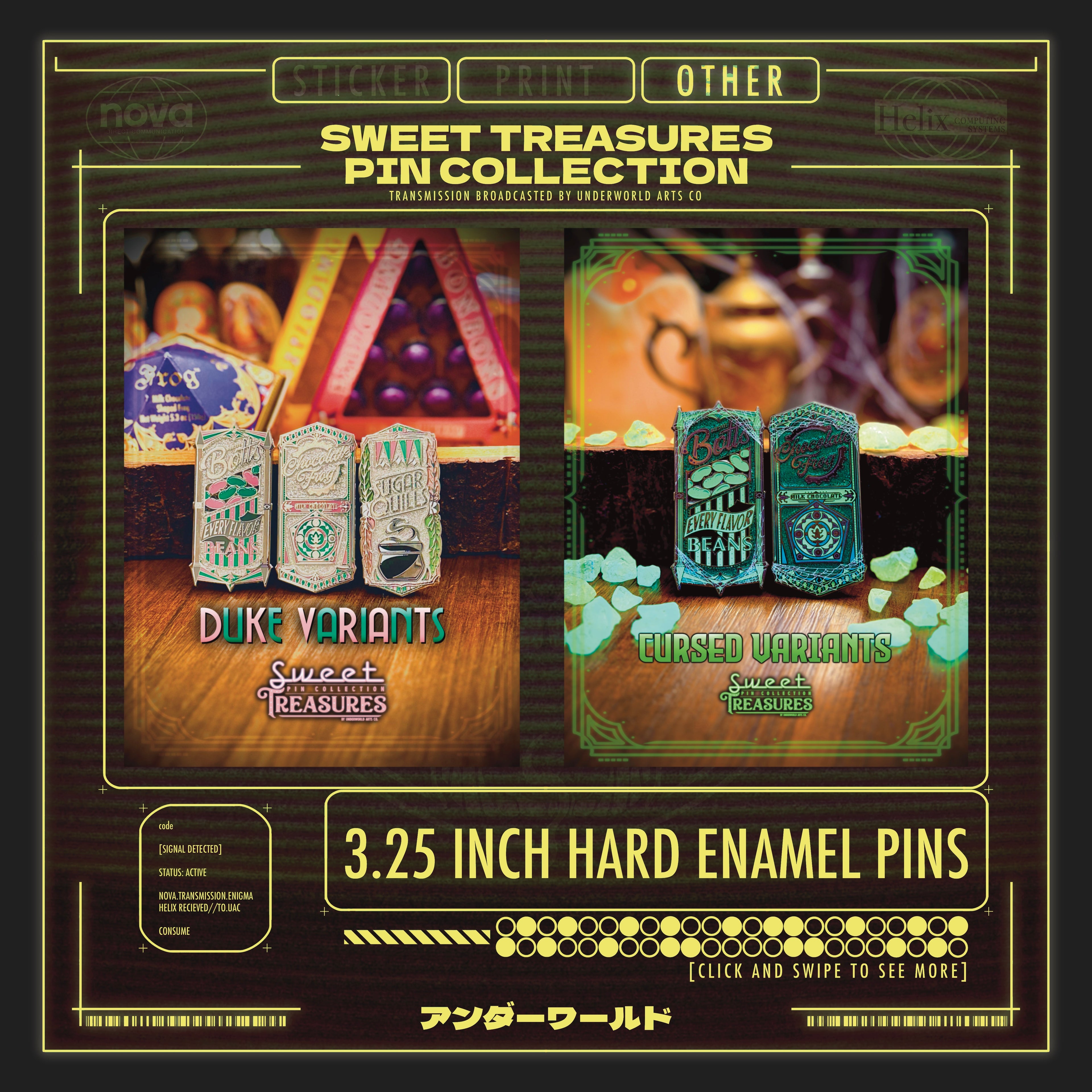 SWEET TREASURES PIN COLLECTION (VARIANTS)